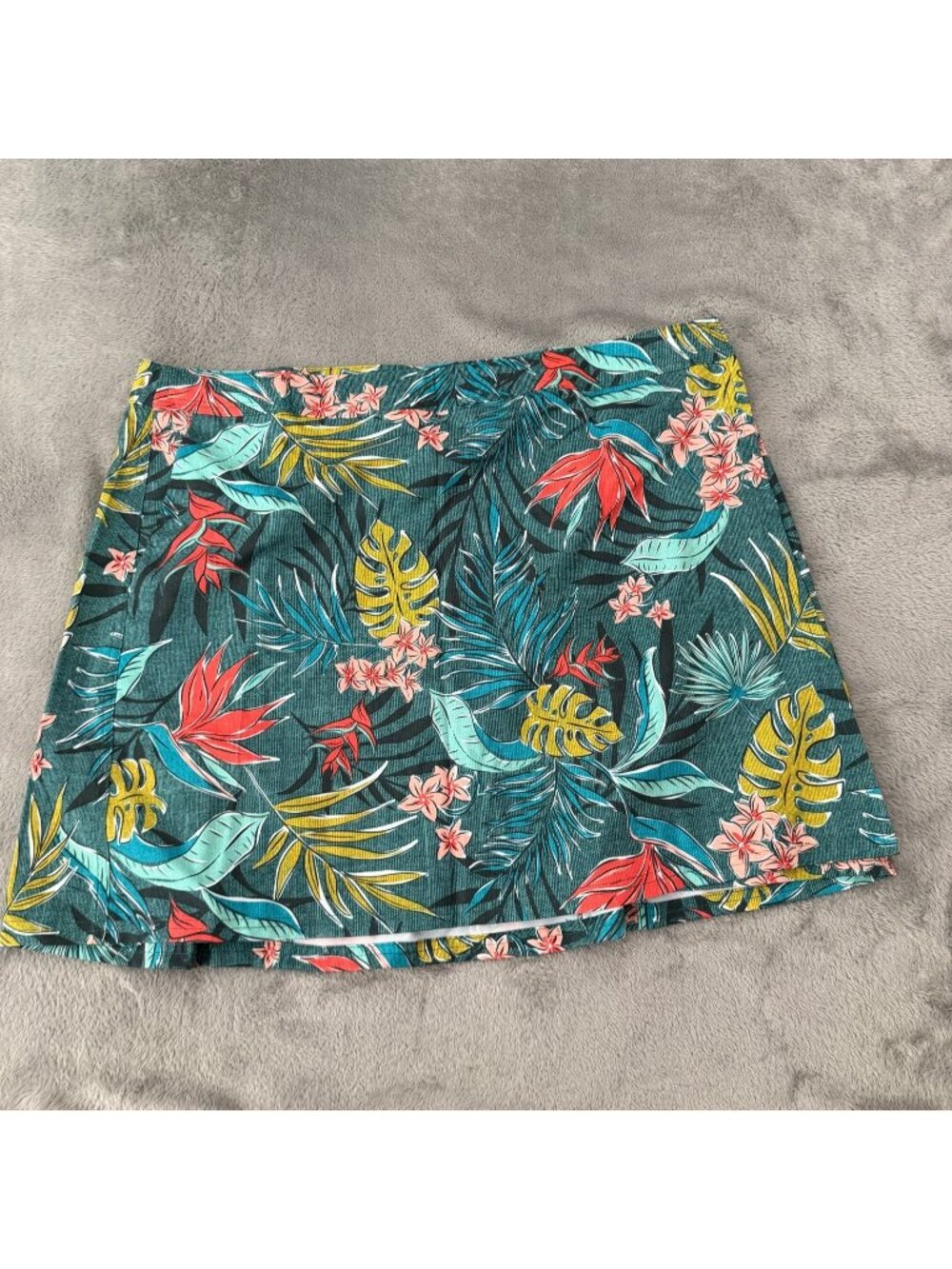 NWT Rip Skirt Ripskirt Vintage Bali Jungle Wrap Skirt XXL Vacation Resortwear
